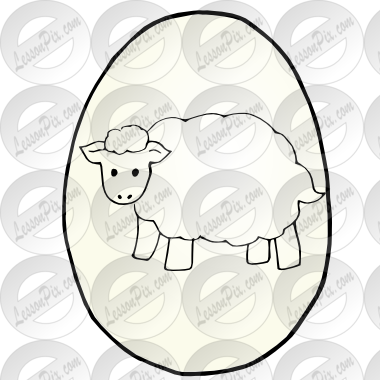 sheep in egg Picture