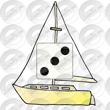 Sailboat dice 3 Picture