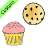 cookie+cupcake Picture